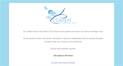 Desktop Screenshot of decontext.be